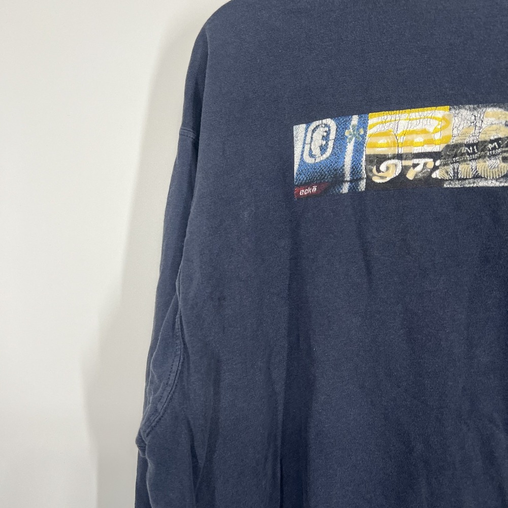 Vintage Ecko Unltd. Shirt Mens L Holographic Skater Grunge Wide Hip Hop Graffiti - Picture 7 of 12